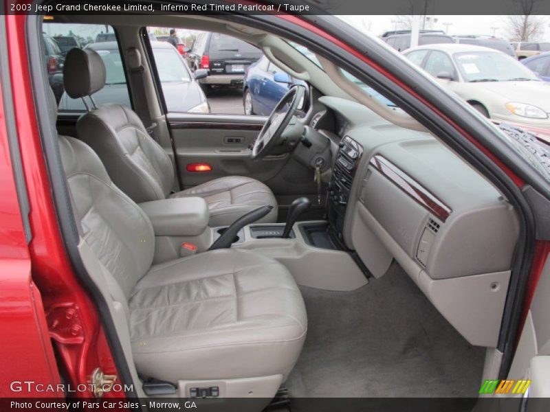  2003 Grand Cherokee Limited Taupe Interior