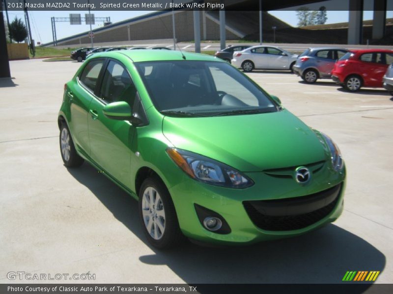 Front 3/4 View of 2012 MAZDA2 Touring