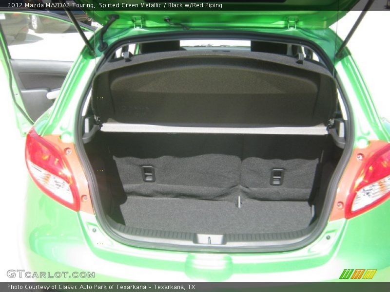 Spirted Green Metallic / Black w/Red Piping 2012 Mazda MAZDA2 Touring