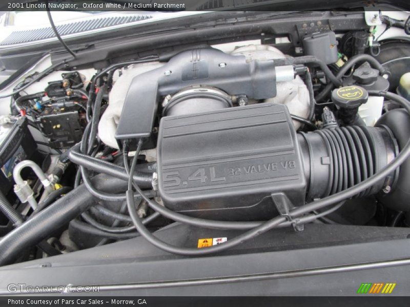  2001 Navigator  Engine - 5.4 Liter DOHC 32-Valve InTech V8