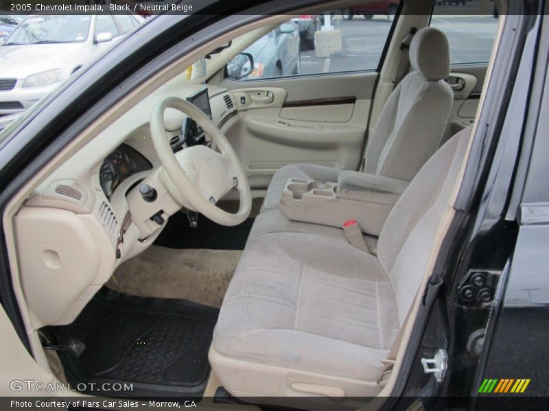 Black / Neutral Beige 2005 Chevrolet Impala