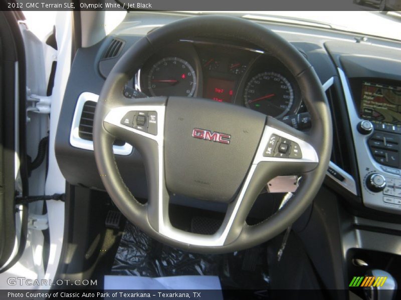 Olympic White / Jet Black 2012 GMC Terrain SLE