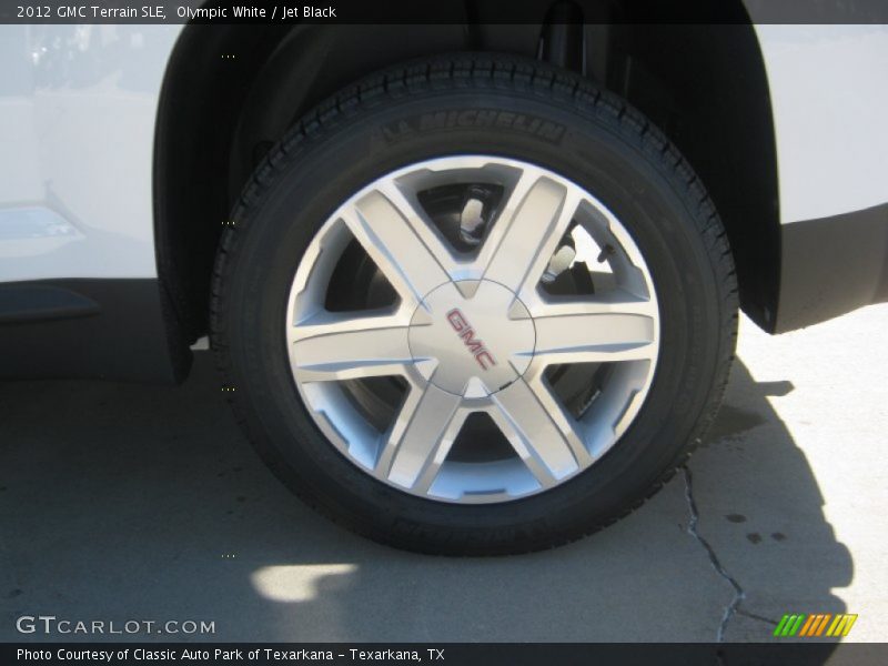 Olympic White / Jet Black 2012 GMC Terrain SLE