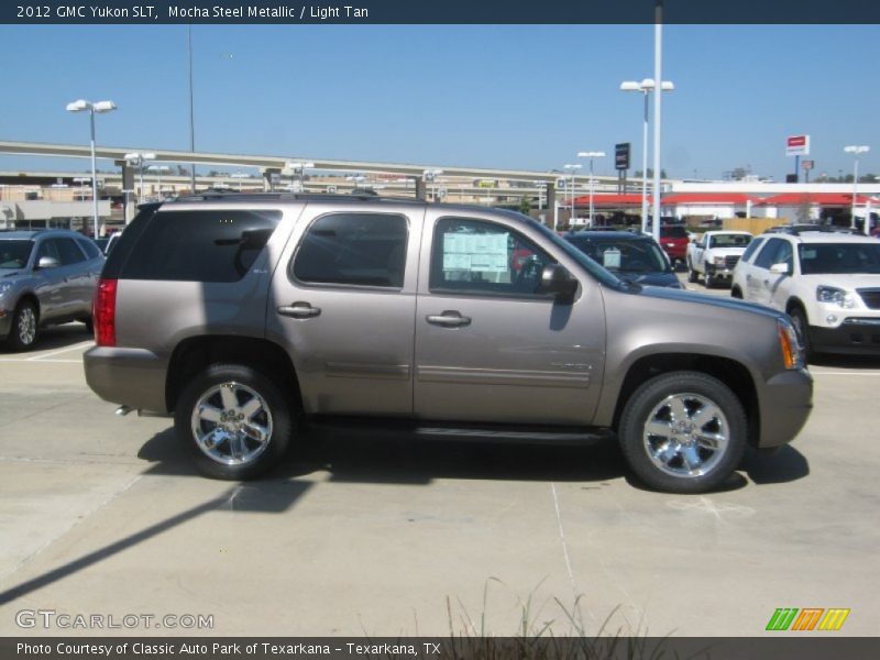 Mocha Steel Metallic / Light Tan 2012 GMC Yukon SLT