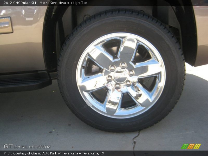 Mocha Steel Metallic / Light Tan 2012 GMC Yukon SLT
