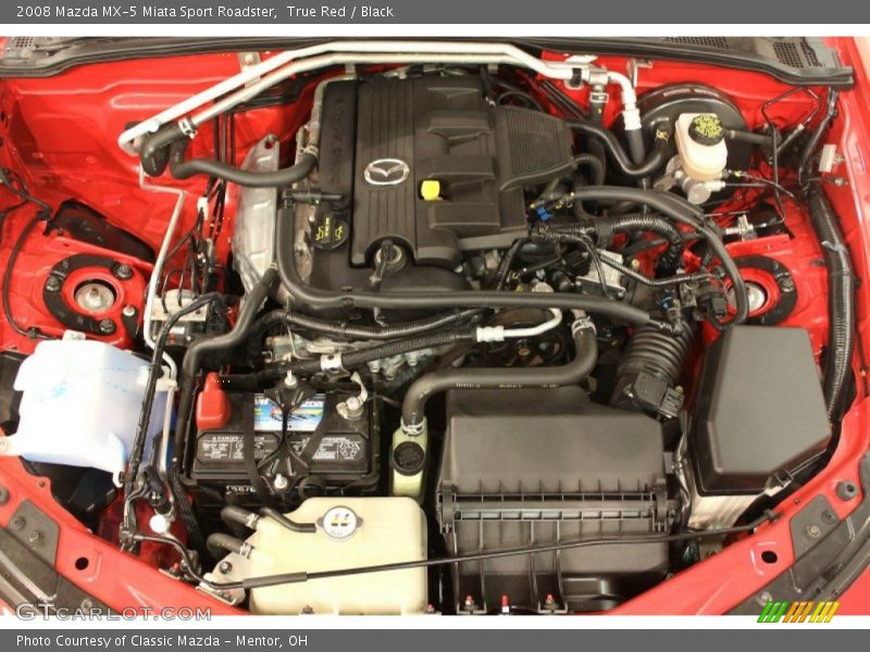  2008 MX-5 Miata Sport Roadster Engine - 2.0 Liter DOHC 16V VVT 4 Cylinder