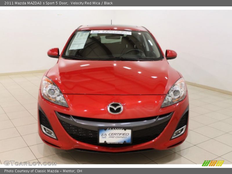 Velocity Red Mica / Black 2011 Mazda MAZDA3 s Sport 5 Door