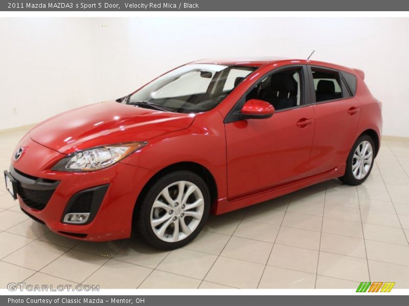 Velocity Red Mica / Black 2011 Mazda MAZDA3 s Sport 5 Door