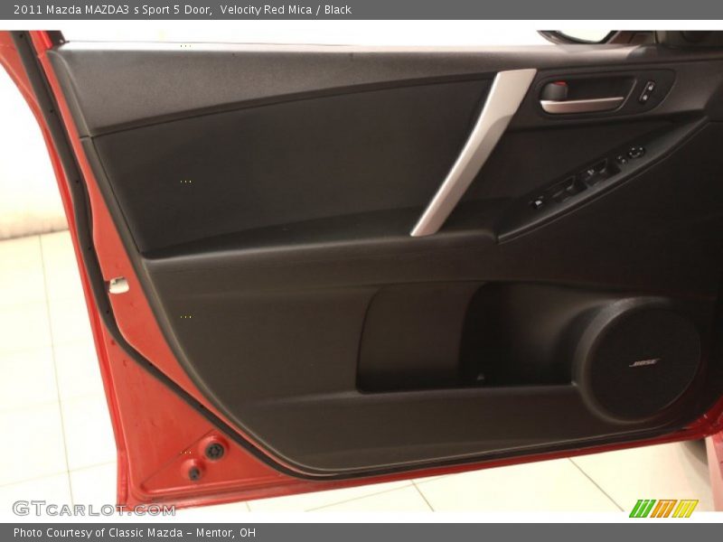 Velocity Red Mica / Black 2011 Mazda MAZDA3 s Sport 5 Door