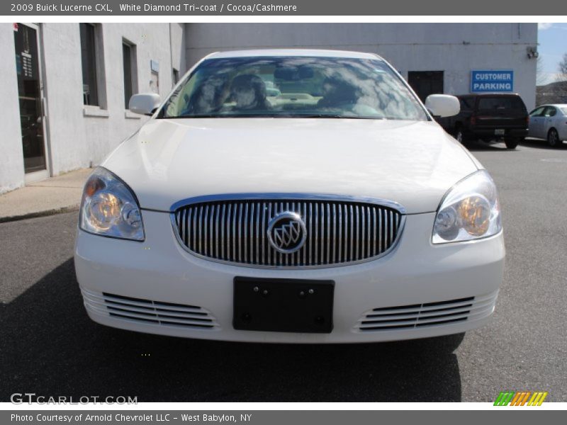 White Diamond Tri-coat / Cocoa/Cashmere 2009 Buick Lucerne CXL