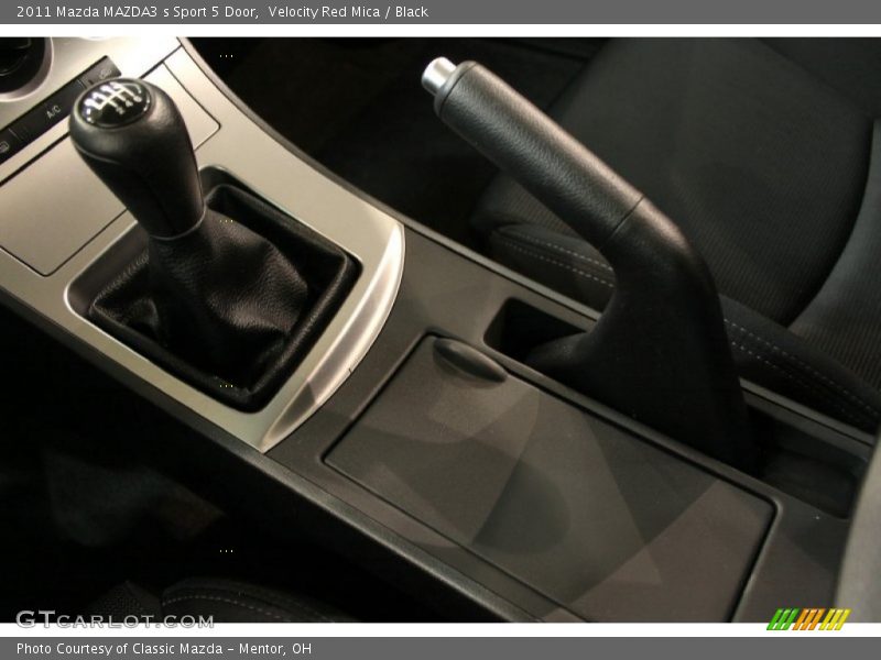 Velocity Red Mica / Black 2011 Mazda MAZDA3 s Sport 5 Door
