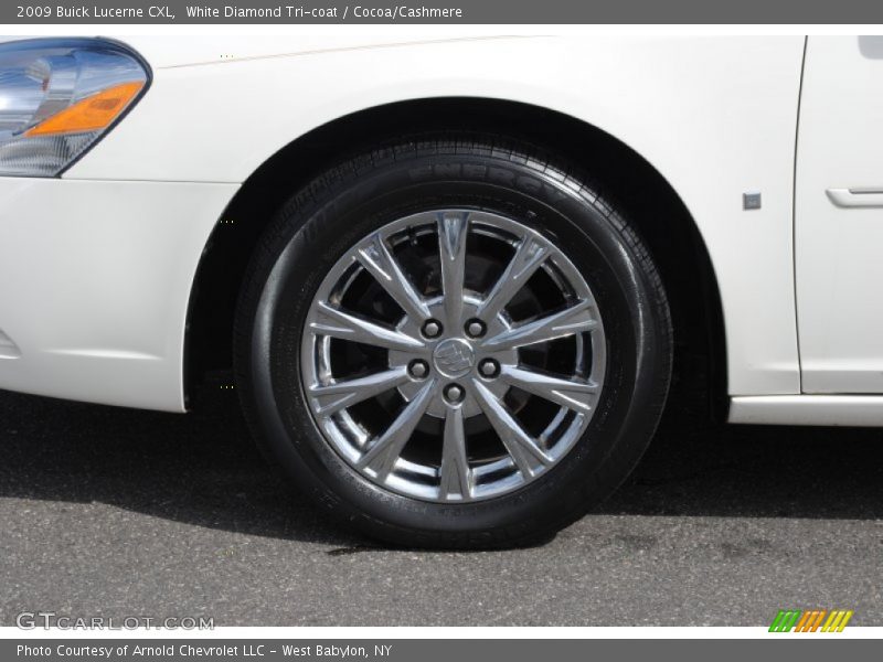 White Diamond Tri-coat / Cocoa/Cashmere 2009 Buick Lucerne CXL