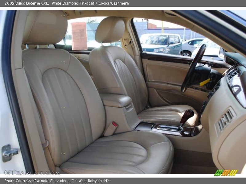 White Diamond Tri-coat / Cocoa/Cashmere 2009 Buick Lucerne CXL