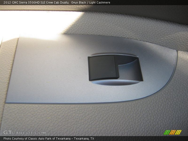 Onyx Black / Light Cashmere 2012 GMC Sierra 3500HD SLE Crew Cab Dually