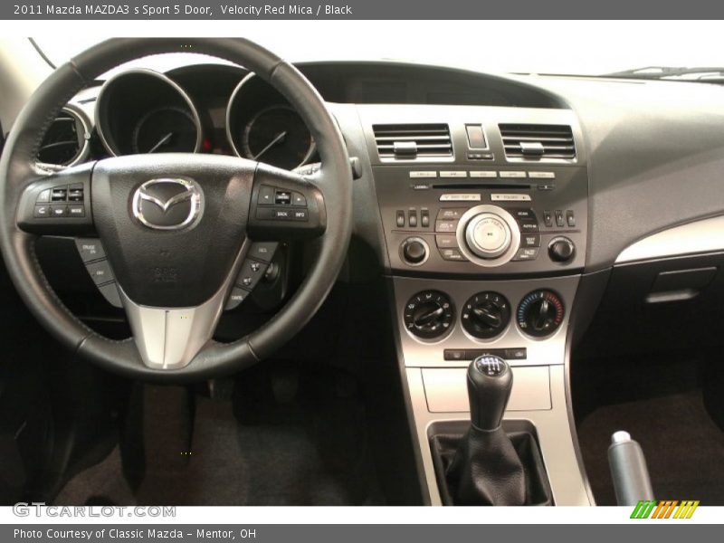 Velocity Red Mica / Black 2011 Mazda MAZDA3 s Sport 5 Door