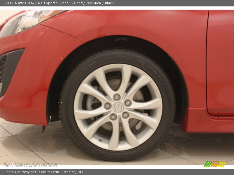 Velocity Red Mica / Black 2011 Mazda MAZDA3 s Sport 5 Door