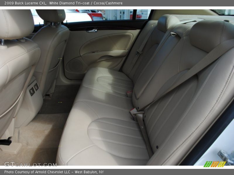 White Diamond Tri-coat / Cocoa/Cashmere 2009 Buick Lucerne CXL
