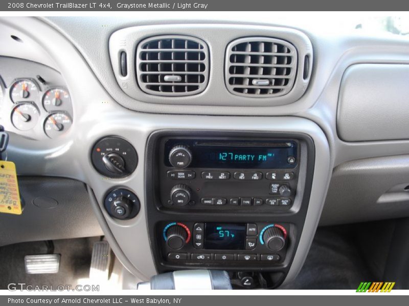 Graystone Metallic / Light Gray 2008 Chevrolet TrailBlazer LT 4x4