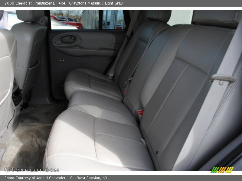 Graystone Metallic / Light Gray 2008 Chevrolet TrailBlazer LT 4x4