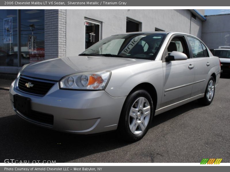 Silverstone Metallic / Titanium Gray 2006 Chevrolet Malibu LT V6 Sedan