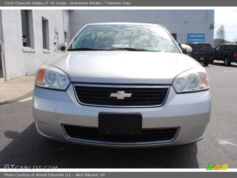 Silverstone Metallic / Titanium Gray 2006 Chevrolet Malibu LT V6 Sedan
