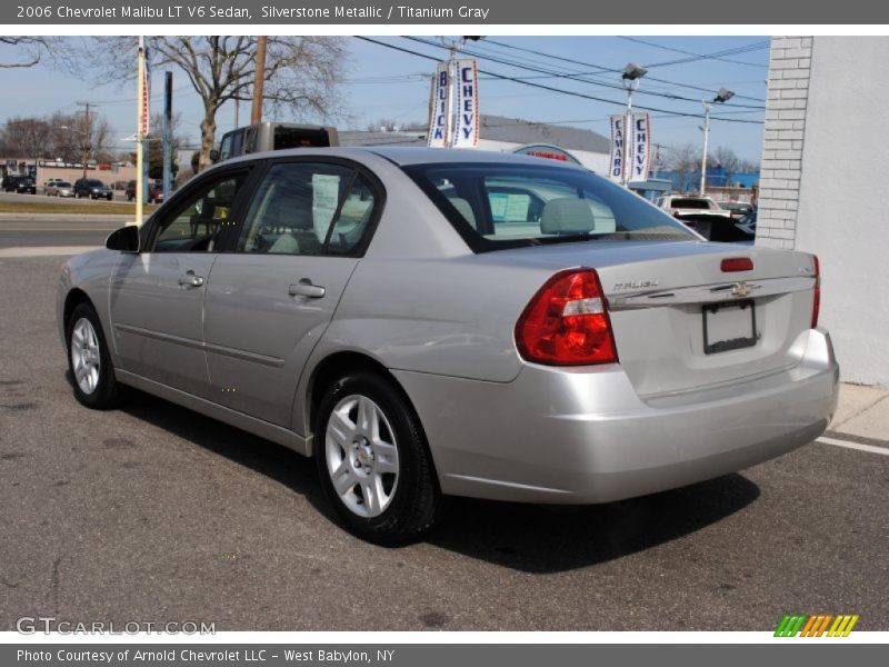 Silverstone Metallic / Titanium Gray 2006 Chevrolet Malibu LT V6 Sedan