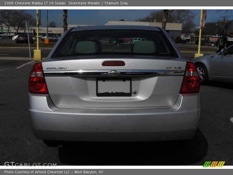 Silverstone Metallic / Titanium Gray 2006 Chevrolet Malibu LT V6 Sedan