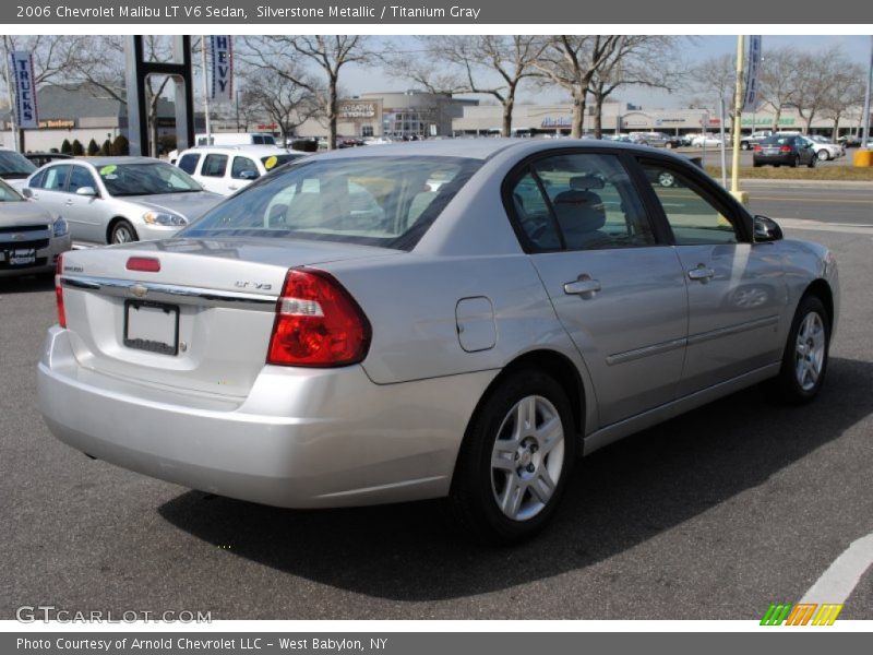 Silverstone Metallic / Titanium Gray 2006 Chevrolet Malibu LT V6 Sedan
