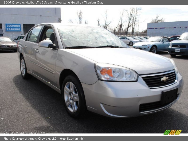 Silverstone Metallic / Titanium Gray 2006 Chevrolet Malibu LT V6 Sedan