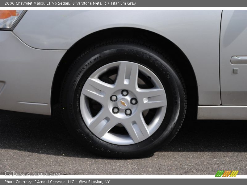 Silverstone Metallic / Titanium Gray 2006 Chevrolet Malibu LT V6 Sedan