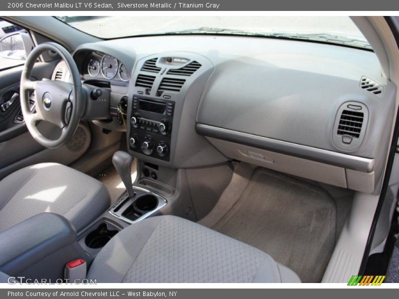 Silverstone Metallic / Titanium Gray 2006 Chevrolet Malibu LT V6 Sedan