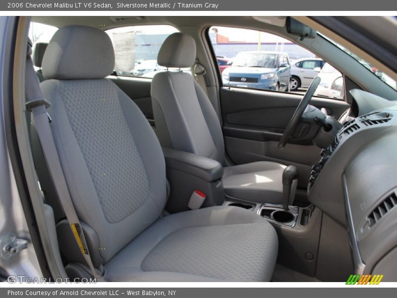 Silverstone Metallic / Titanium Gray 2006 Chevrolet Malibu LT V6 Sedan