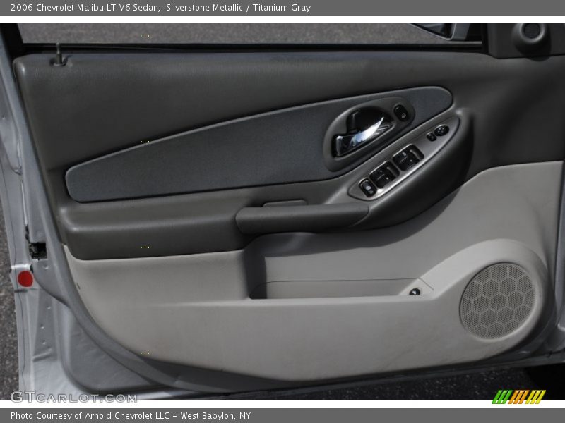 Silverstone Metallic / Titanium Gray 2006 Chevrolet Malibu LT V6 Sedan
