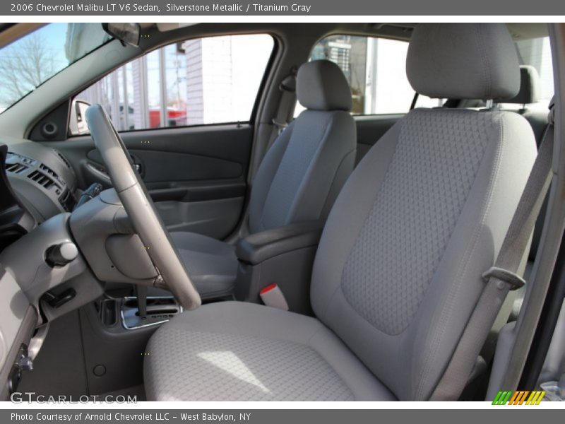 Silverstone Metallic / Titanium Gray 2006 Chevrolet Malibu LT V6 Sedan