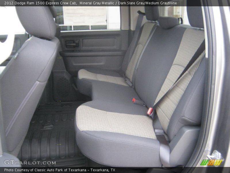 Mineral Gray Metallic / Dark Slate Gray/Medium Graystone 2012 Dodge Ram 1500 Express Crew Cab