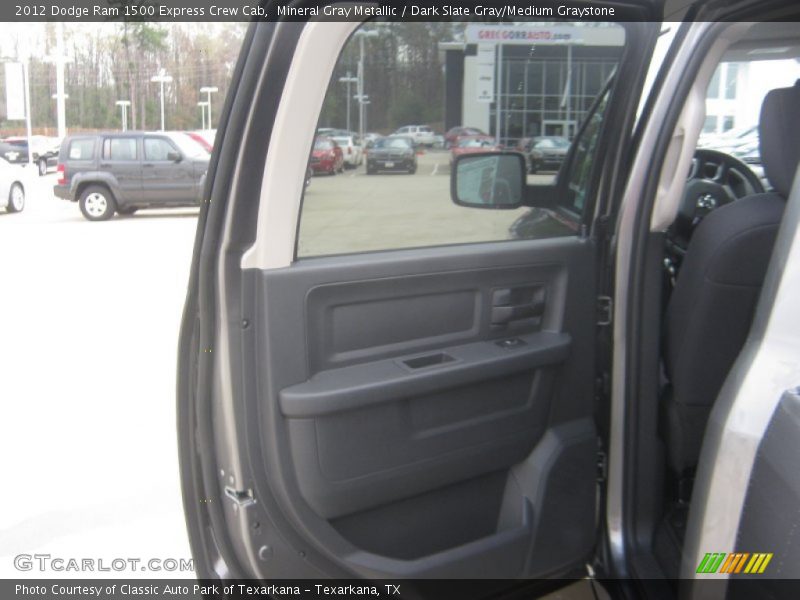 Mineral Gray Metallic / Dark Slate Gray/Medium Graystone 2012 Dodge Ram 1500 Express Crew Cab