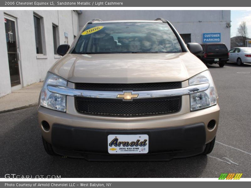 Sandstone Metallic / Light Cashmere 2006 Chevrolet Equinox LS