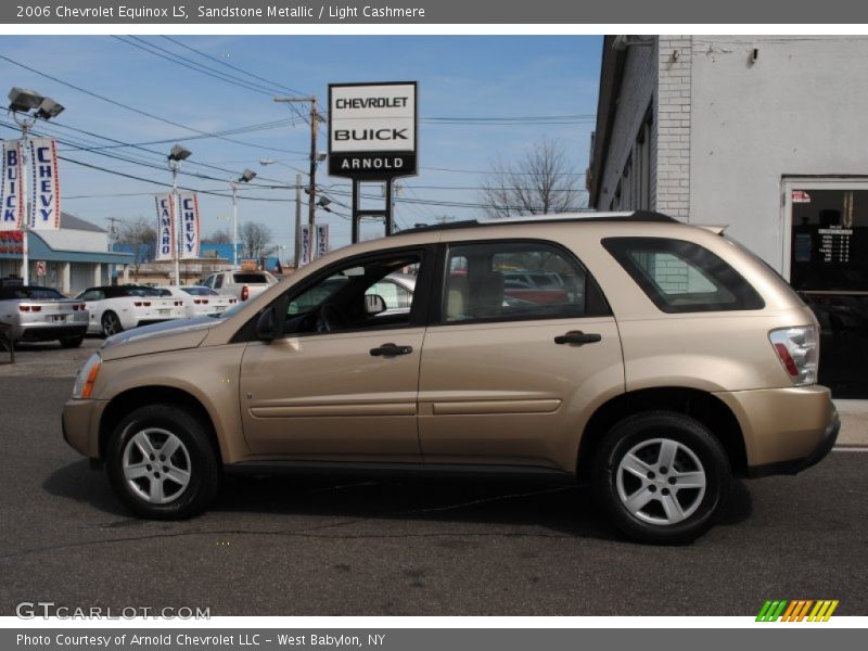 Sandstone Metallic / Light Cashmere 2006 Chevrolet Equinox LS