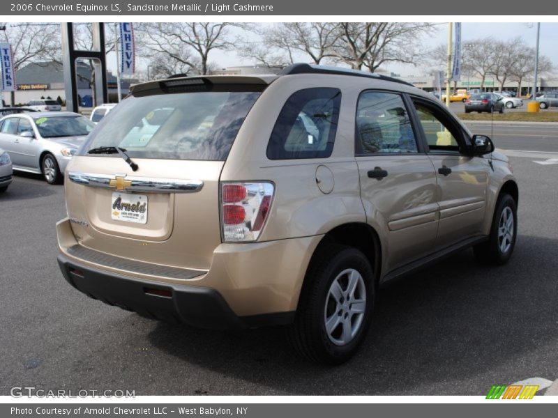 Sandstone Metallic / Light Cashmere 2006 Chevrolet Equinox LS