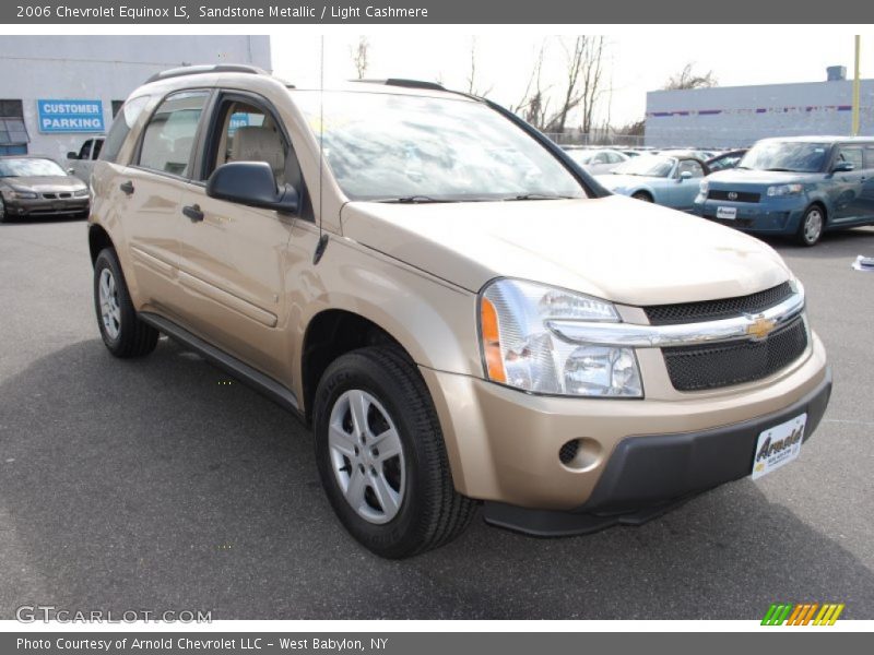 Sandstone Metallic / Light Cashmere 2006 Chevrolet Equinox LS