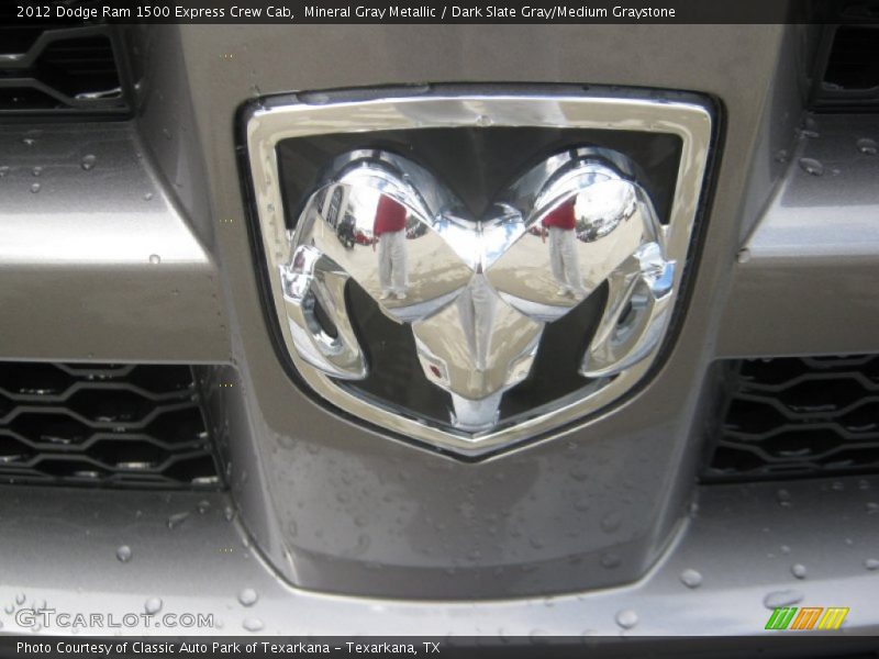 Mineral Gray Metallic / Dark Slate Gray/Medium Graystone 2012 Dodge Ram 1500 Express Crew Cab