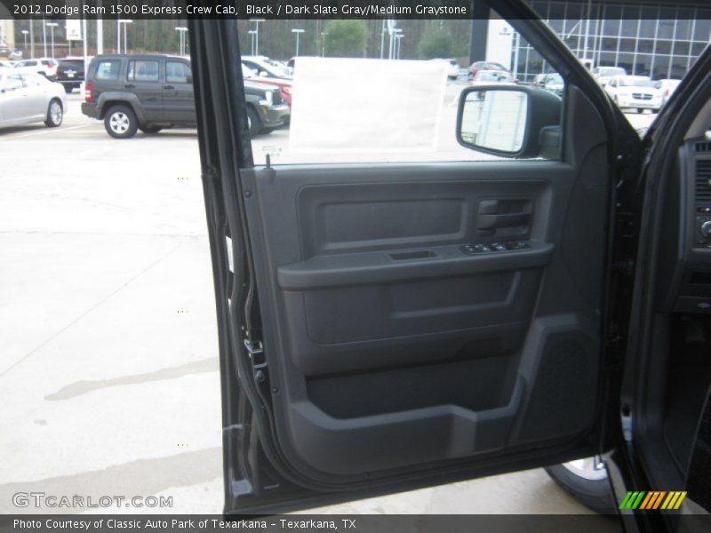 Black / Dark Slate Gray/Medium Graystone 2012 Dodge Ram 1500 Express Crew Cab