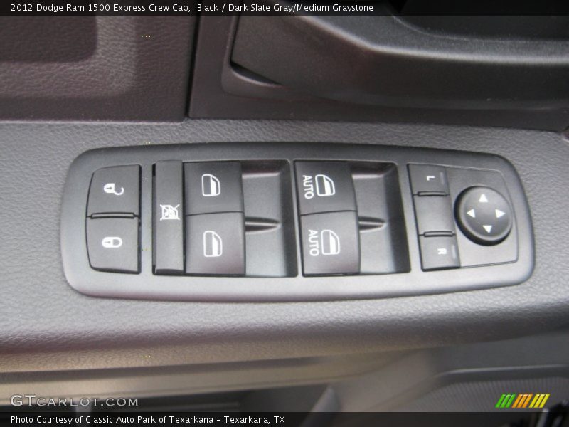 Black / Dark Slate Gray/Medium Graystone 2012 Dodge Ram 1500 Express Crew Cab