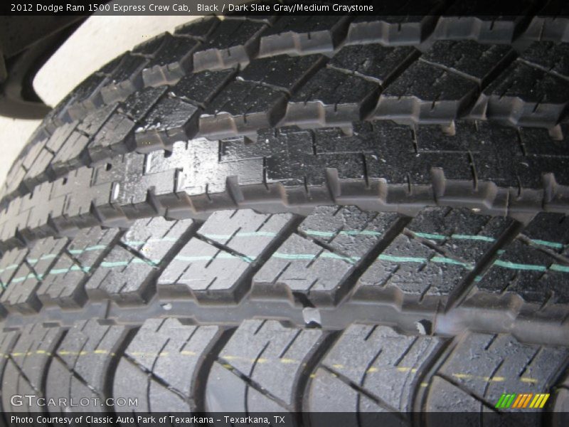 Black / Dark Slate Gray/Medium Graystone 2012 Dodge Ram 1500 Express Crew Cab