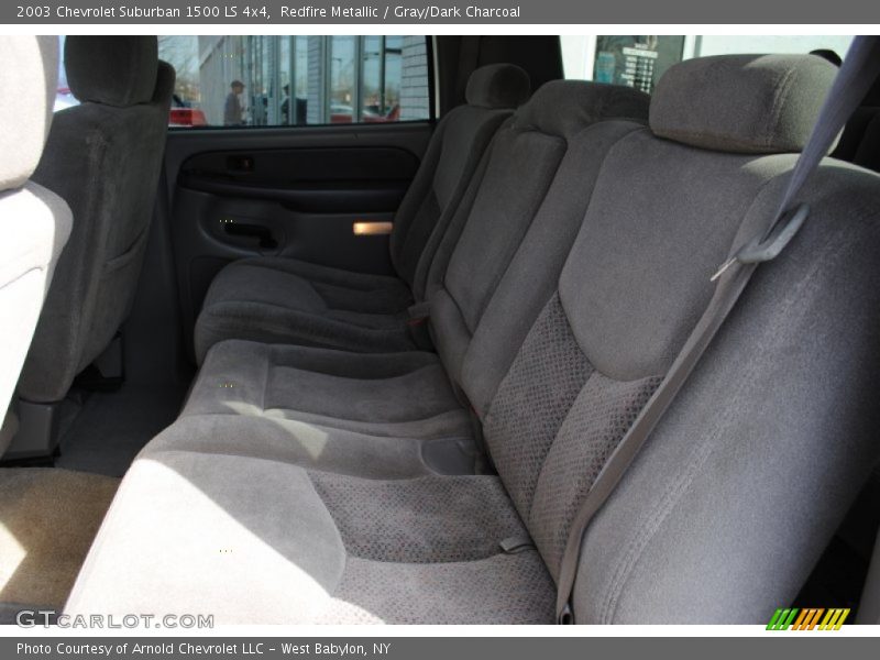 Redfire Metallic / Gray/Dark Charcoal 2003 Chevrolet Suburban 1500 LS 4x4