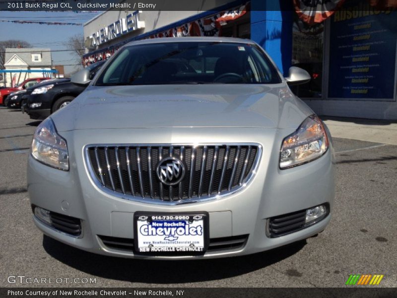 Quicksilver Metallic / Ebony 2011 Buick Regal CXL