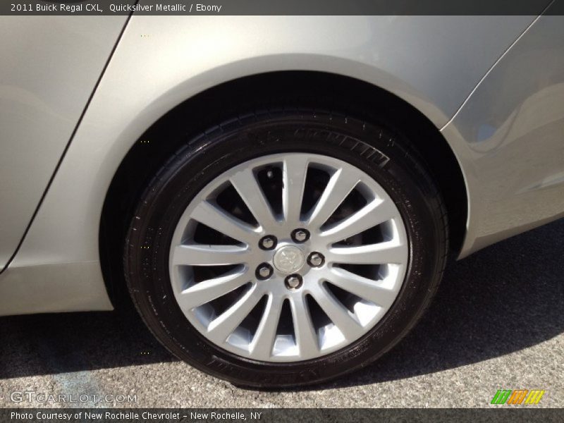 Quicksilver Metallic / Ebony 2011 Buick Regal CXL