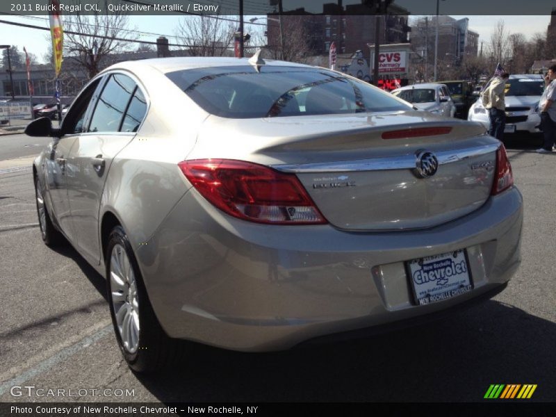 Quicksilver Metallic / Ebony 2011 Buick Regal CXL