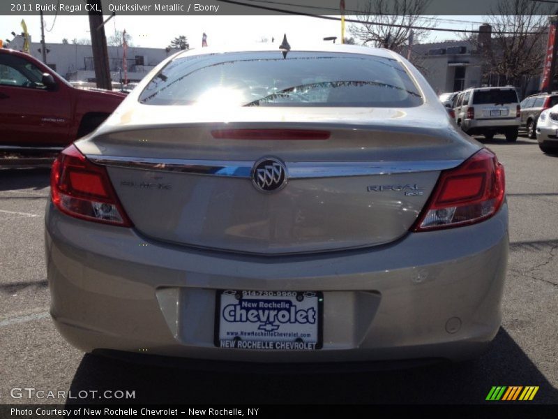 Quicksilver Metallic / Ebony 2011 Buick Regal CXL