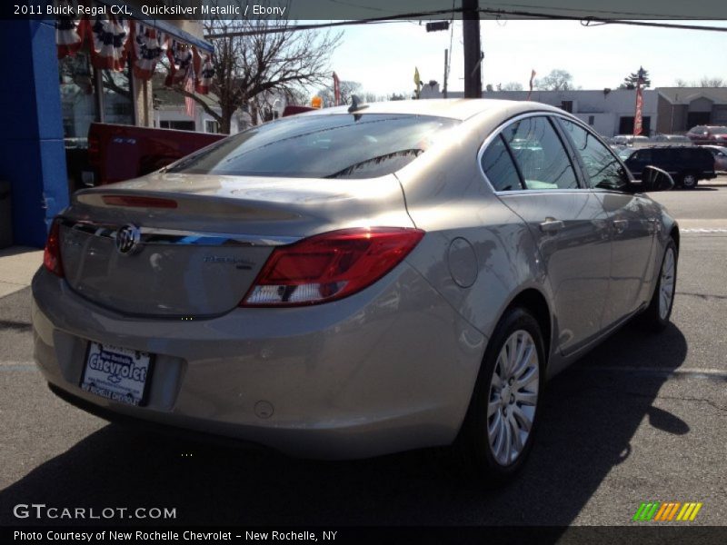 Quicksilver Metallic / Ebony 2011 Buick Regal CXL